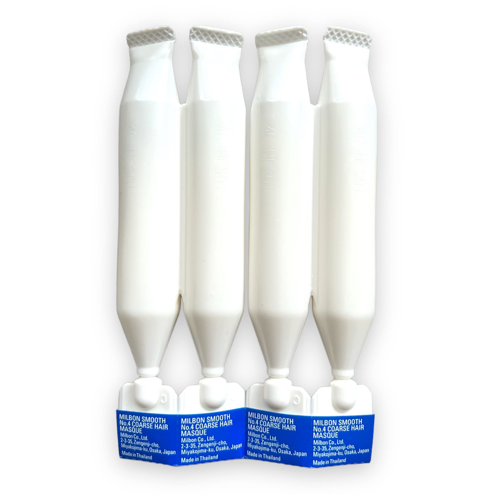 Milbon Smooth No 4 Weekly Booster - Coarse Hair, 4 x 0.3 oz